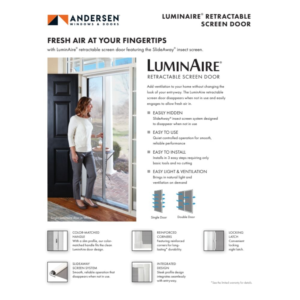 luminAire entry sell sheet